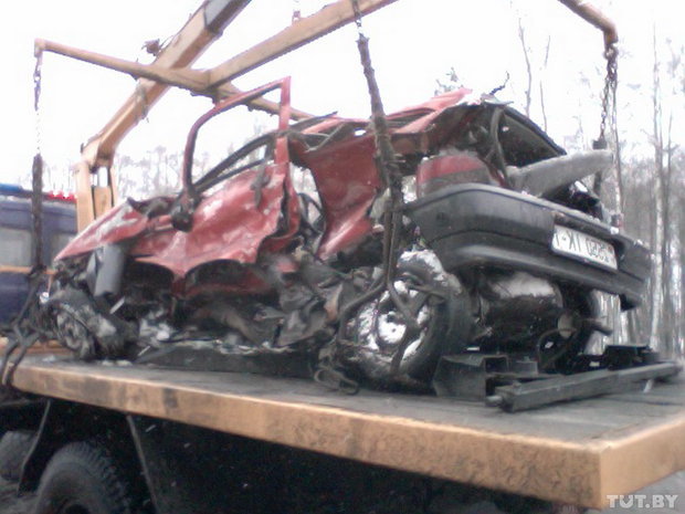 9 марта 2013 года. Крупная авария на выезде из Бреста: 2 человека погибли