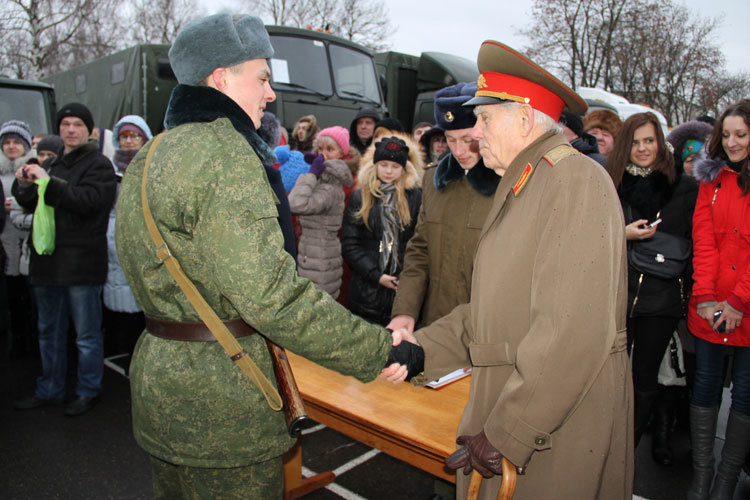 В субботу, 13 декабря, в Жодино приняли присягу на верность народу Республики Беларусь