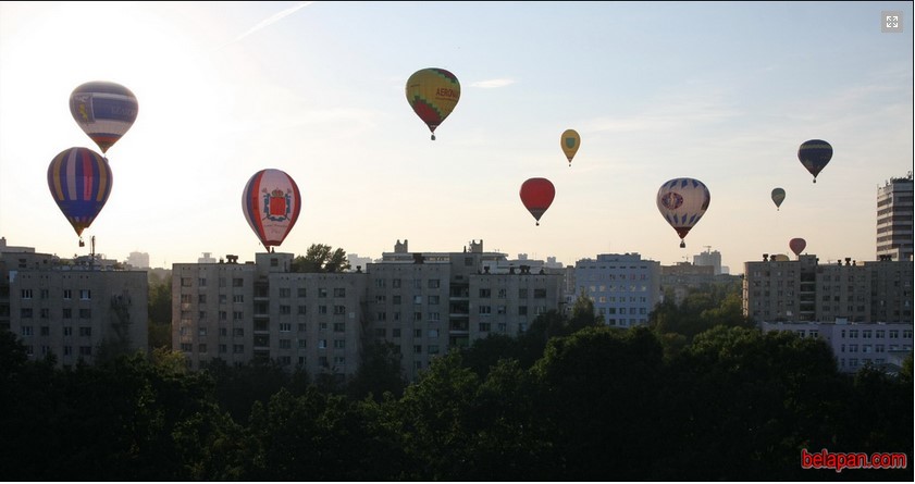 В Минске в день города пройдет шоу воздушных шаров