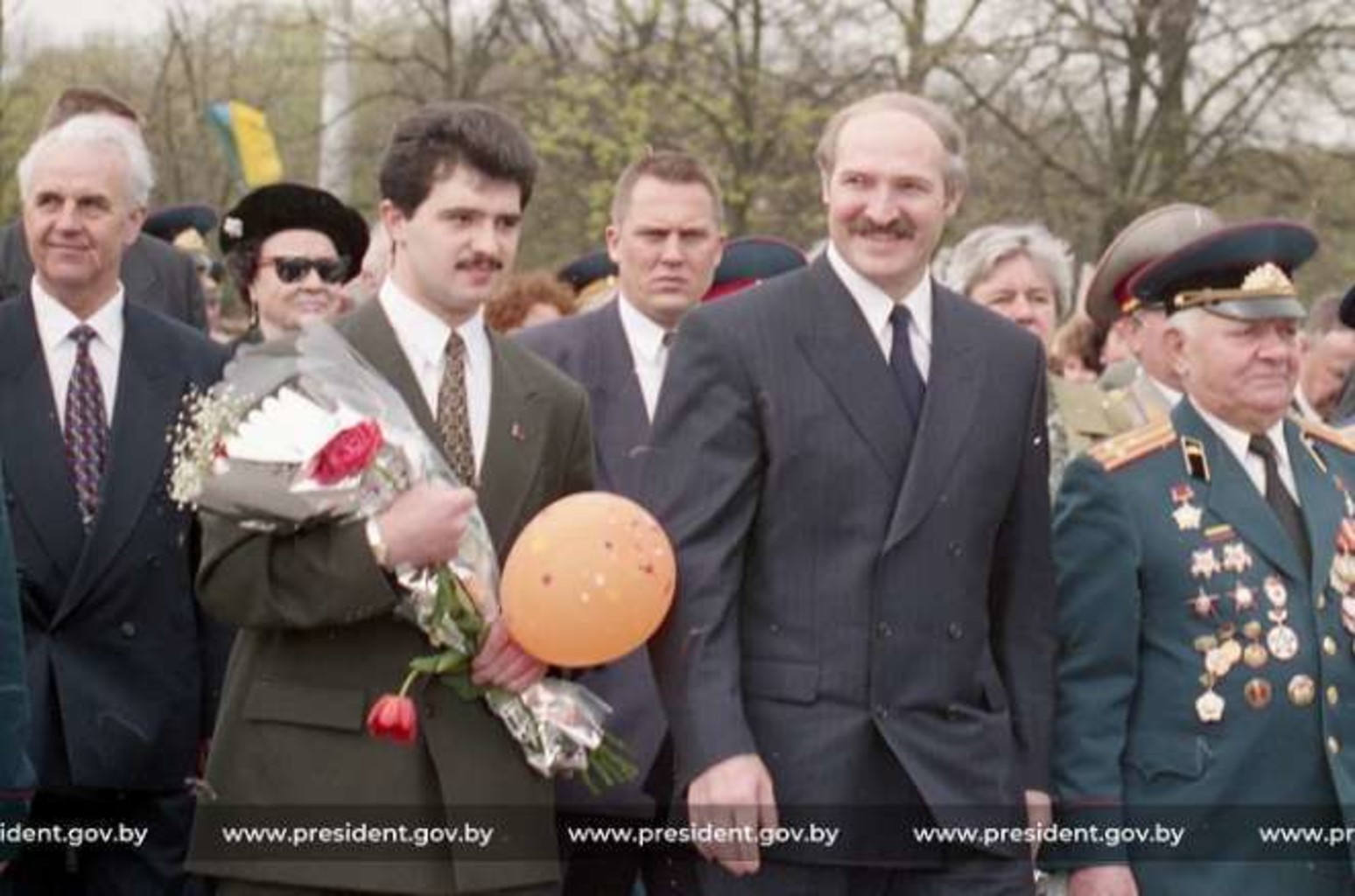 Фотография старшего сына Лукашенко