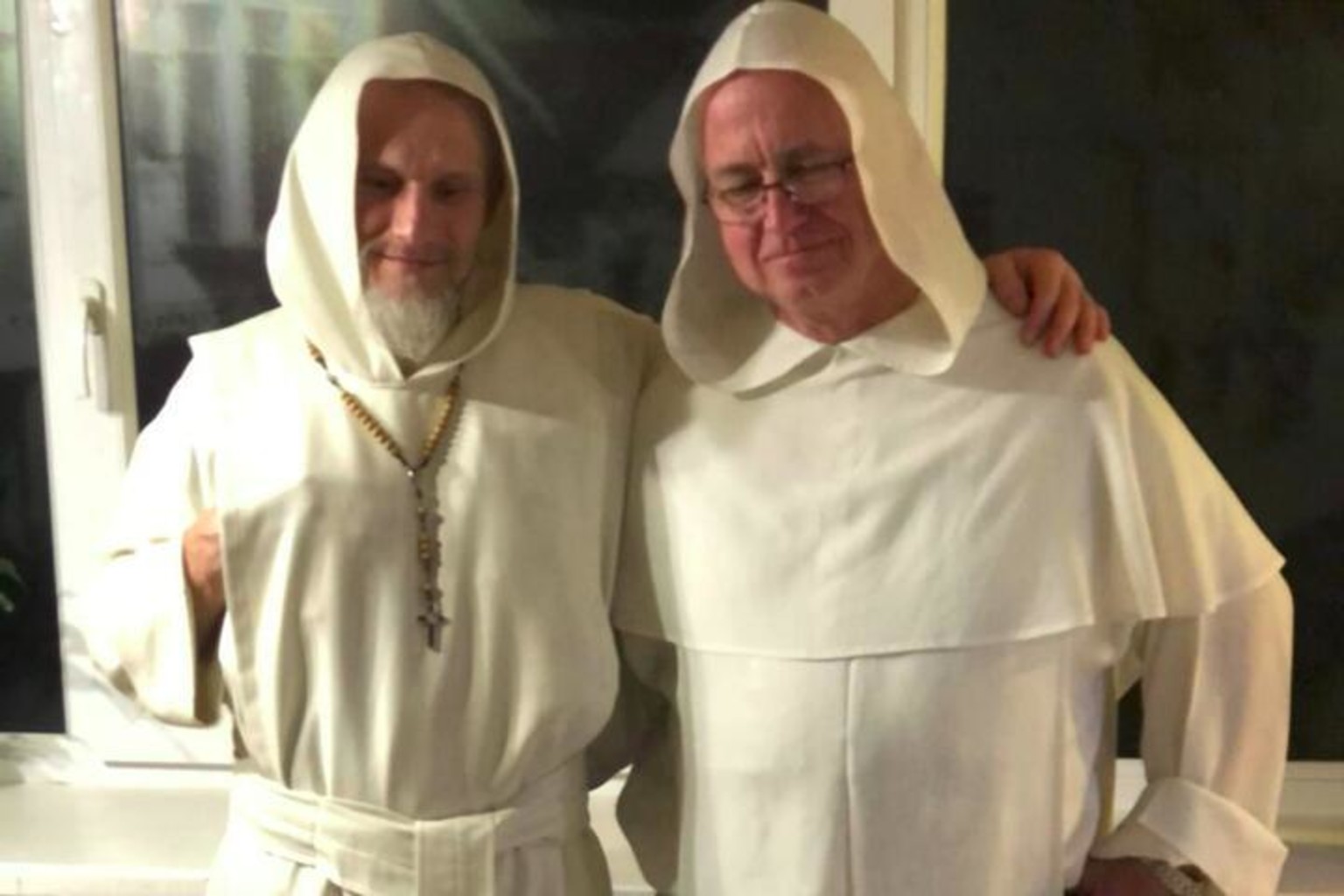 На фото слева - отец Ян, монах-камельдул родом из Беларуси. Фото: katolik.life