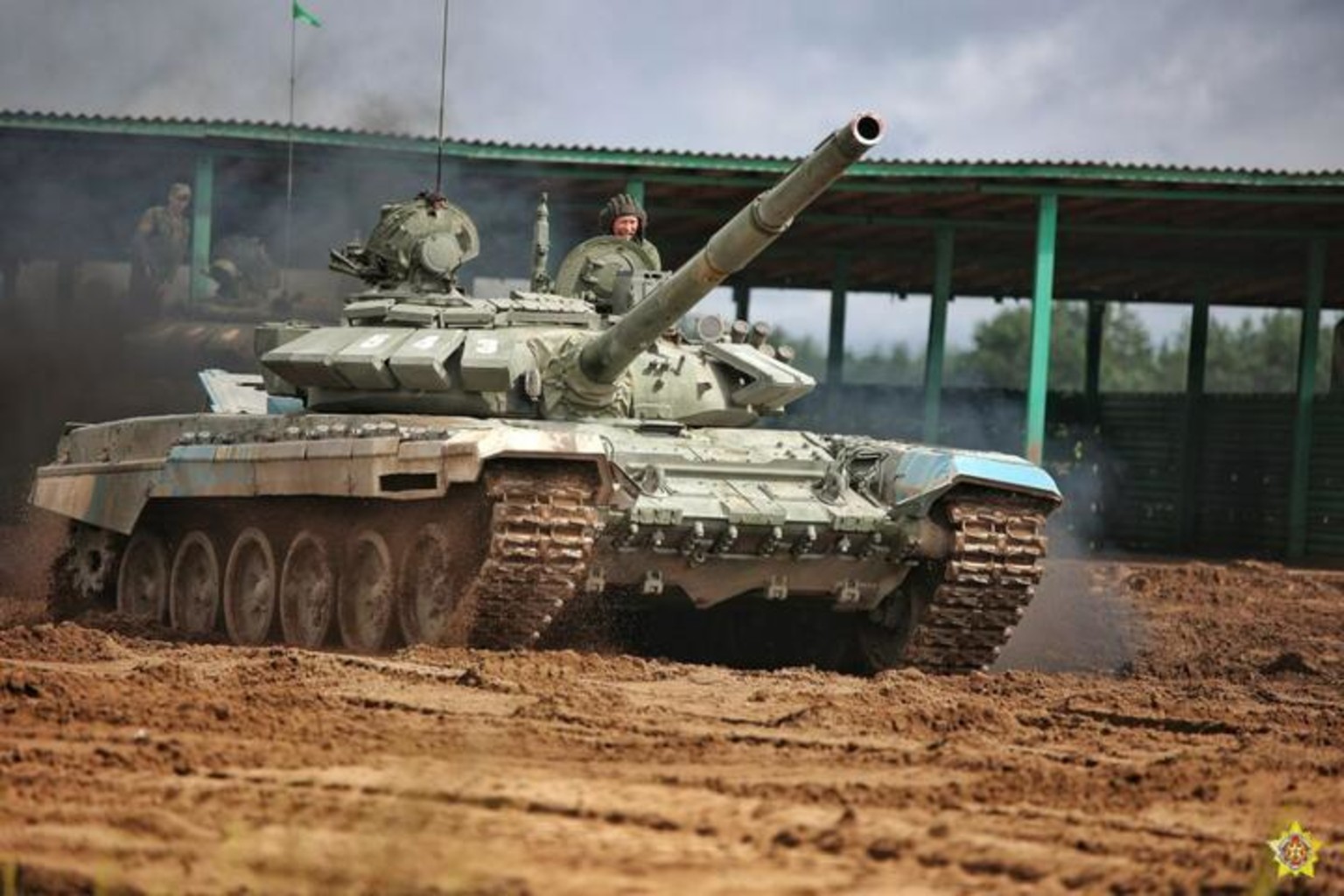 Беларусский танк Т-72БМ2. Фото: Ян Горбанюк, «Ваяр»