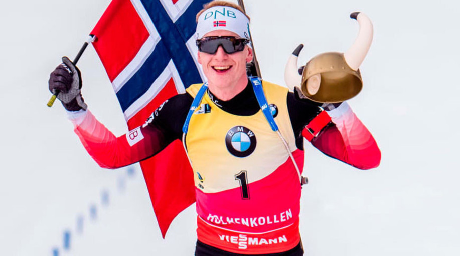  Сборная Норвегии по биатлону стала чемпионом мира в смешанной эстафете, белорусы - 14-е