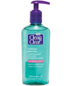 Clean&Clear® Глубокое действие Освежающий гель для очищения лица 150 мл