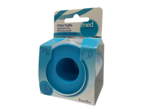 цена Medresponse Пластырь медицинский фиксирующий полимерный 5 см x 5 м