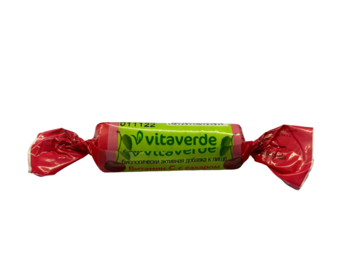 Vitaverde Аскорбинка с сахаром Вишня Таблетки жевательные 10 шт