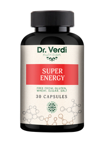 Dr.Verdi супер энерджи Капсулы 30 шт бад для укрепления иммунитета in out genistein formula таурин фолиевая кислота витамин d3 30 шт