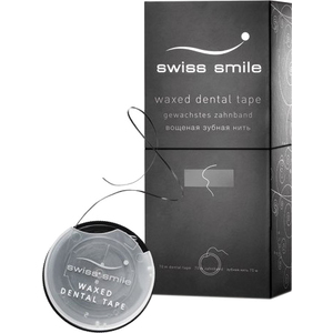 Swiss Smile Лента зубная вощеная Базель уход за полостью рта swiss smile вощеная зубная лента