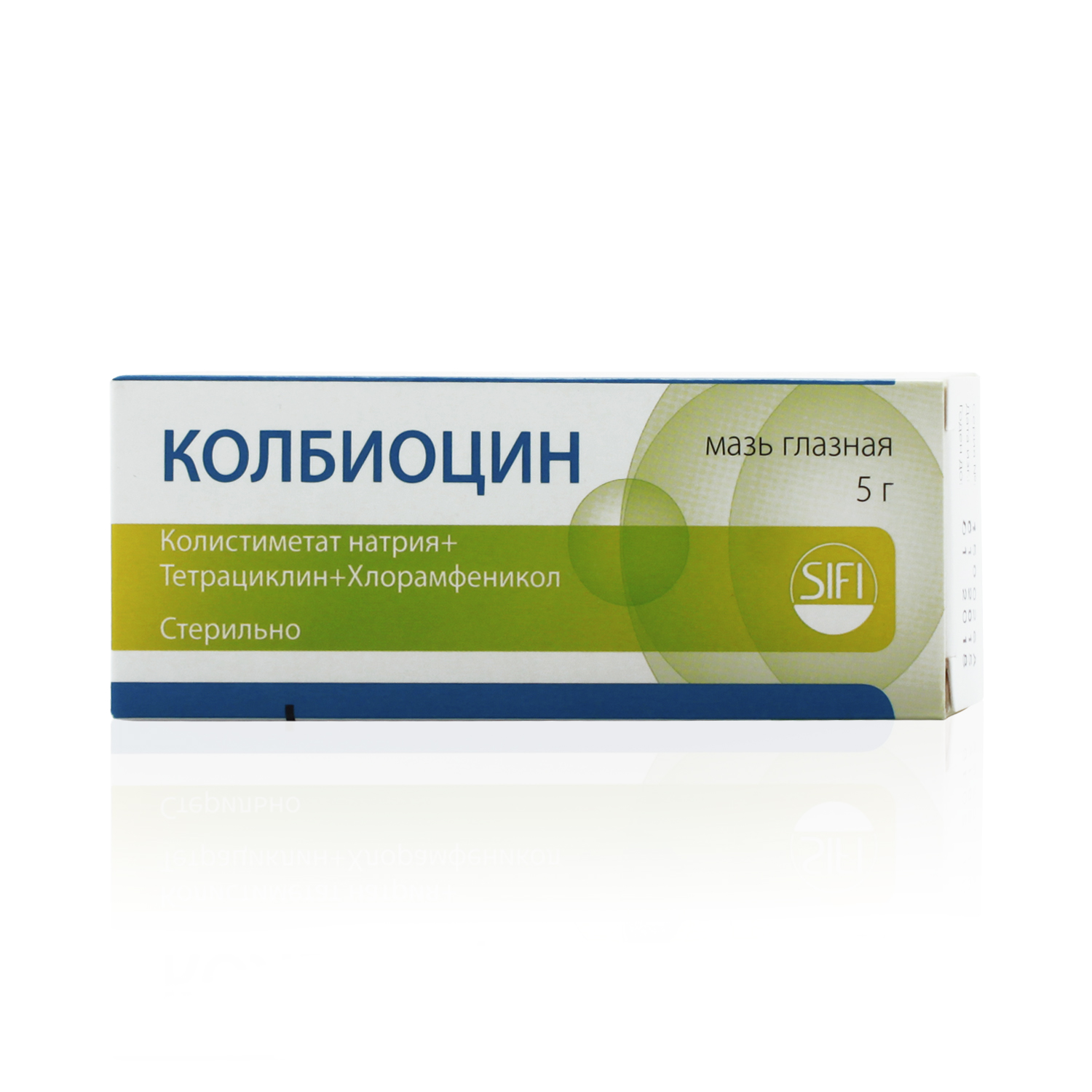 Колбиоцин Мазь глазная 5 г  по цене 430,0 руб в интернет-аптеке в .