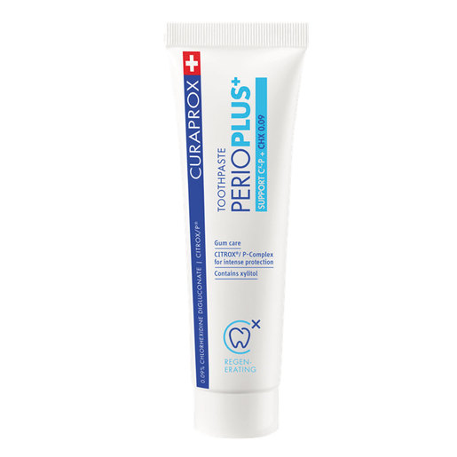 Curaprox Perio plus support Паста зубная с хлоргекседином 0,09 % 75 мл