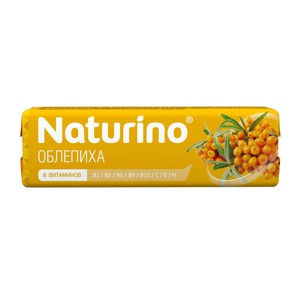 Naturino Пастилки с витаминами и натуральным соком облепихи 36,4 г 8 шт