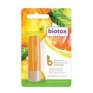 Biotox бальзам для губ апельсин 4,5 г