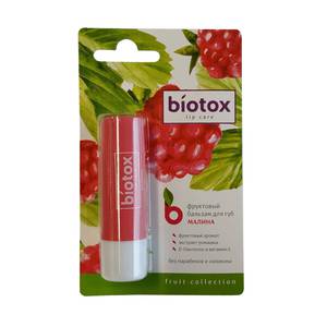 Biotox бальзам для губ малина 4,5 г