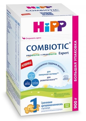 Нipp 1 Combiotic Expert Смесь молочная адаптированная сухая начальная 900 г