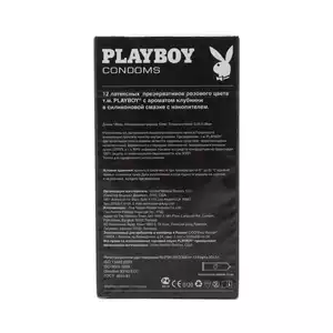 Playboy Презервативы со вкусом клубники 12 шт