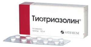 Тиотриазолин 0,1 N50 табл