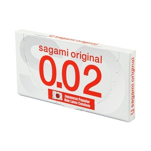 Sagami Original Презервативы 002 мм полиуретановые 2 шт sagami original 0 01 полиуретановые презервативы размер l 5 шт