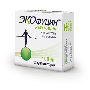 Экофуцин Суппозитории вагинальные 100 мг 3 шт пимафуцин суппозитории вагинальные 100 мг 3 шт