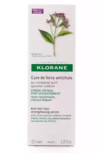 Klorane концентрат укрепляющий от вып. волос с комплексом хинина и кофеина фл-спр 125 мл