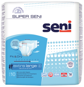 цена Seni Super Подгузники для взрослых XL 10 шт