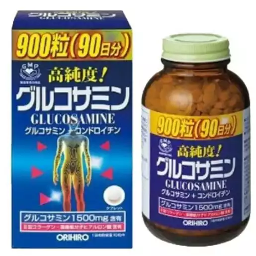 Orihiro глюкозамин с хондроитин и витаминами Таблетки 900 шт