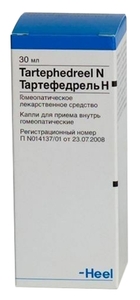 хелидониум гомаккорд н капли для приема внутрь гомеопатические 30мл Тартефедрель Н Капли для приема внутрь гомеопатические 30 мл