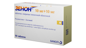 Зенон Таблетки 10 мг + 10 мг 90 шт зенон таблетки 10 мг 10 мг 90 шт