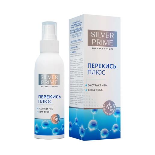 Silverprime Лосьон для кожи антимикробный с ионами серебра и функциональными экстрактами Спрей 100 мл