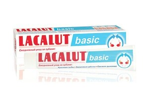 цена Lacalut Basic Паста зубная 75 мл