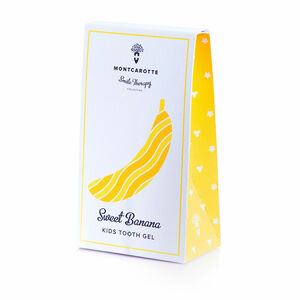 цена Montcarotte зубная Паста-гель сладкий банан 30 мл