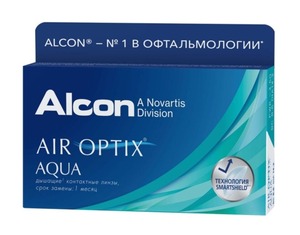 Air Optix Aqua Линзы контактные -1,50 8.6 6 шт