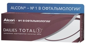 цена Dailies Total 1 Линзы контактные 8.5 -3,75 30 шт