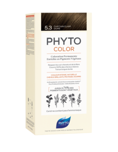 Phytosolba Phytoсolor Краска для волос светлый золотистый шатен 5.3 phytosolba phyto hair color краска для волос 5 3 светлый золотистый шатен