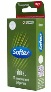 Softex презервативы ребристые 10 шт