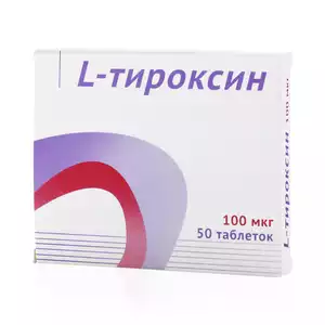 L-Тироксин Озон Таблетки 100 мкг 50 шт