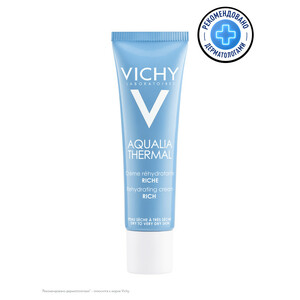 Vichy Aqualia Thermal Крем насыщенный 30 мл насыщенный крем для лица динамичное увлажнение aqualia thermal крем 30мл