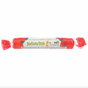 Naturetto Витамин С и Марганец Таблетки массой 2300 мг со вкусом клубники 17 шт натуретто витамины антиоксиданты таблетки лимон 39 г