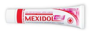Mexidol dent Sensitive Паста зубная 65 г паста зубная sensitive mexidol dent мексидол дент 65г