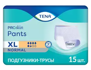 Tena Pants Normal Подгузники-трусы для взрослых размер XL 15 шт