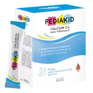 Pediakid Calcium C+ Порошок для приема внутрь саше-стики 14 шт