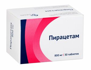 Пирацетам-Озон Таблетки 800 мг 30 шт пирацетам капсул 400мг n30