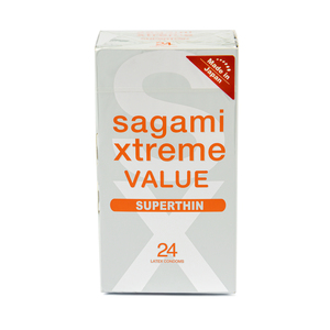 Sagami Xtreme 0.04 Презервативы 24 шт презервативы sagami xtreme superthin ультратонкие 24 шт 1 уп