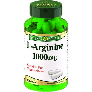 цена Nature's Bounty L-аргинин Таблетки 1000 мг 50 шт