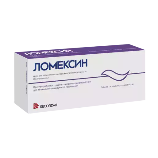 Ломексин Крем вагинальный 2 % 78 г