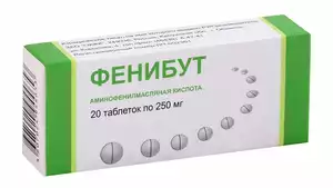 Фенибут-ОХФК Таблетки 250 мг 20 шт
