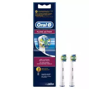 Oral-B Floss Aсtion Насадки cменные для электрических зубных щеток для глубокой чистки межзубных промежутков 2 шт
