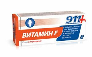 911 Витамин F Крем полужирный 50 мл либридерм крем витамин f полужирный 50мл