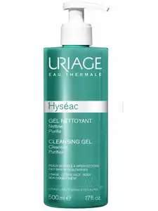 Uriage Hyseac Гель очищающий для лица флакон-помпа 500 мл