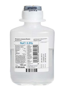 Натрия хлорид Браун Раствор для инфузий 0,9 % 100 мл 20 шт