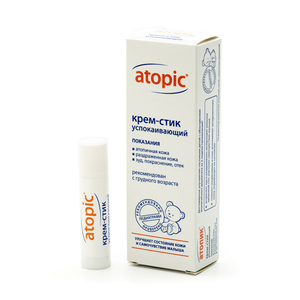 Atopic Крем-Стик успокаивающий 4,9 мл atopic atopic крем стик детский успокаивающий